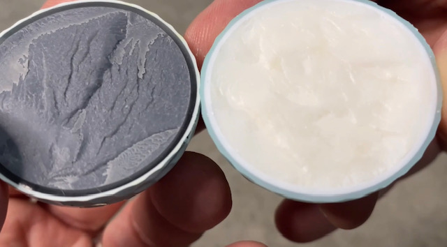 golf balls cut open inside