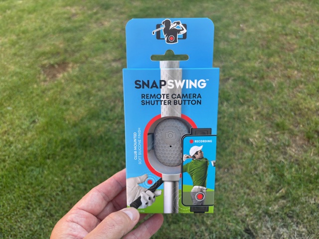 snapswing packaging up close record your golf swing