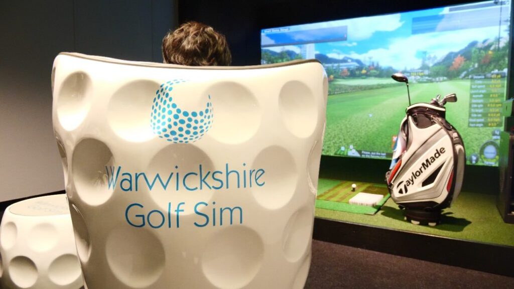Warwickshire best indoor golf simulator