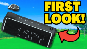 So this is the first look and unboxing of the brand new Golf Buddy Voice XL . It's a Personal GPS Golf Rangefinder and bluetooth speaker.