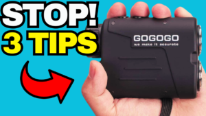 3 golf rangefinder buying tips to help improve your game, I test out the GOGOGO GS03 on the course.