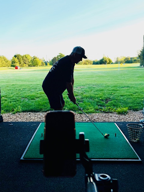 me at the range snapswing in use record your golf swing