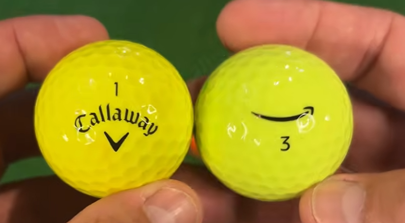 The worst coloured golf balls can be surprisingly difficult to track and find, with black, red, gold and glittery designs among the hardest to see on the course. Yelllow golf balls. 