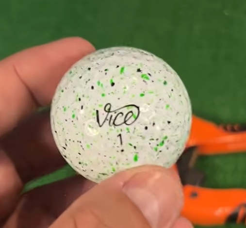 The worst coloured golf balls can be surprisingly difficult to track and find, with black, red, gold and glittery designs among the hardest to see on the course. Vice Drip Green. 