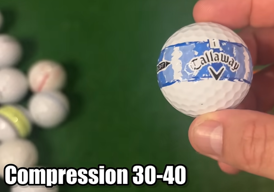 callaway supersoft golf ball compression rating