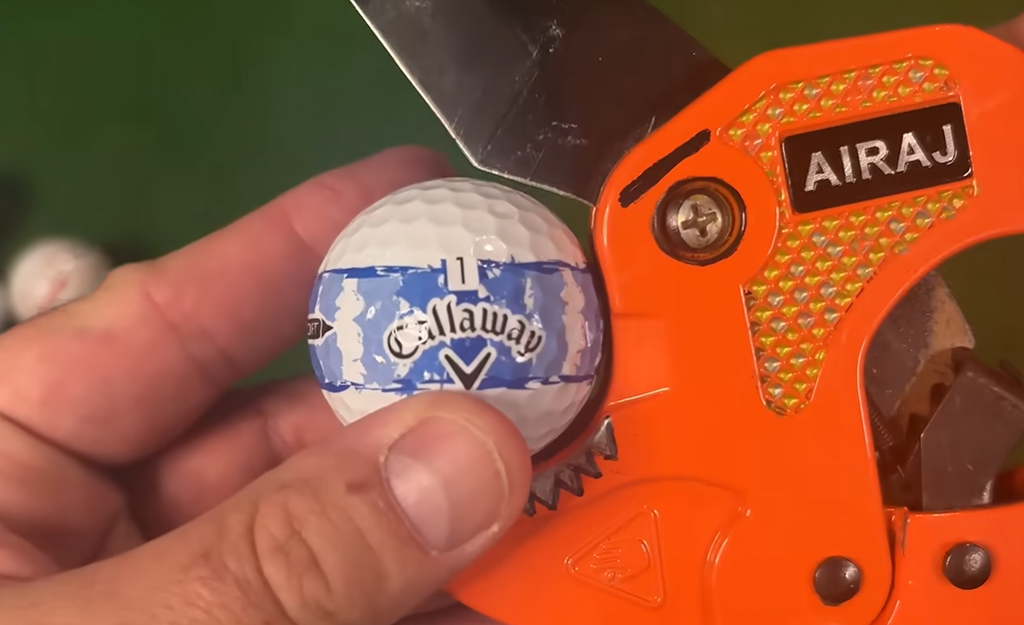 callaway supersoft cut open with jeff on up close golf youtube channel